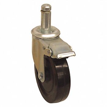 GRAINGER APPROVED NSF Sanitary Friction-Ring Stem Caster, 487G58
