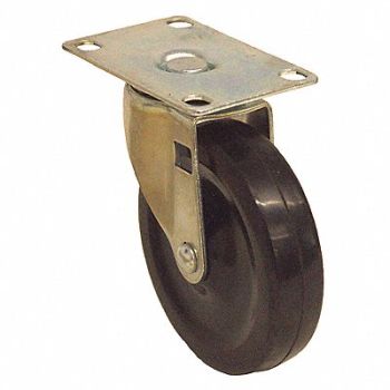 GRAINGER APPROVED Standard Plate Caster Swivel 130 lb., 487G72