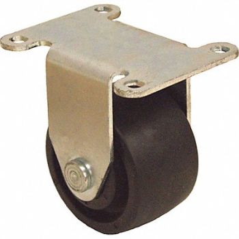 GRAINGER APPROVED Standard Plate Caster Rigid 1000 lb., 487G75