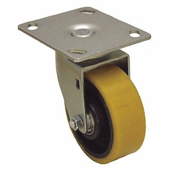 GRAINGER APPROVED Standard Plate Caster Swivel 550 lb., 487G94