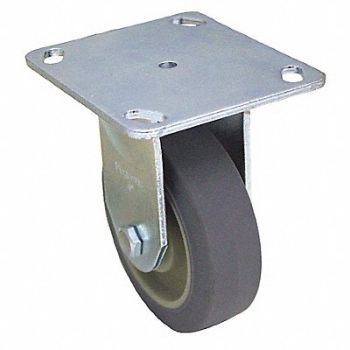 GRAINGER APPROVED NSF-Listed Plate Caster Rigid 325 lb., 487H01