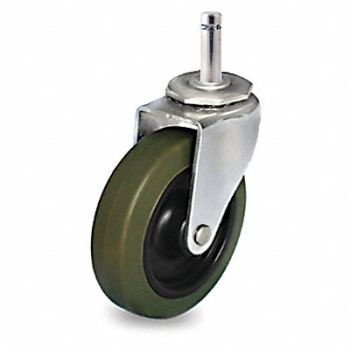 GRAINGER APPROVED Gen Purpose Friction-Ring Stem Caster, 487H17