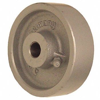 GRAINGER APPROVED Iron Tread Wheel 3-1/8 550 lb., 487H31