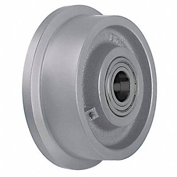 GRAINGER APPROVED Single Flange Track Wheel 3 Wheel Dia, 487H32