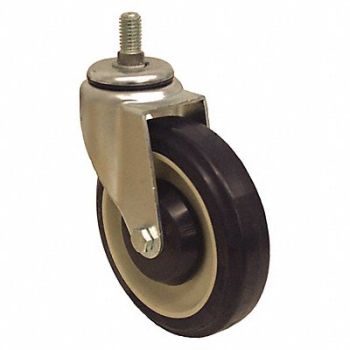 GRAINGER APPROVED Threaded Stem Caster for Shopping Carts, 487H36