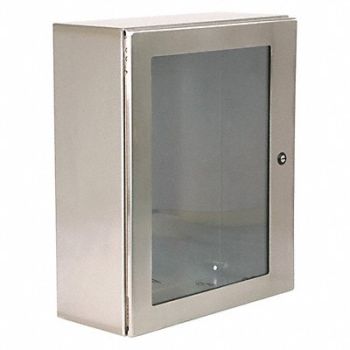 WIEGMANN Enclosure 30.00 H 24.00 W Silver, 487K96