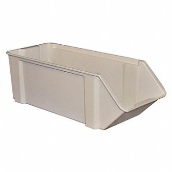 TOTELINE Stacking Container White FRC 8 in, 487P16