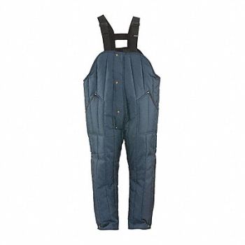 REFRIGIWEAR J7299 Bib Overalls Unisex Fits 52 to 54 Waist, 487P42