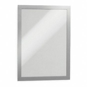 DURABLE Sign Holder 8-1/2 x 11 PVC PK2, 487V60