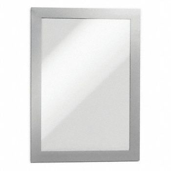 DURABLE Sign Holder 5-1/2 x 8-1/2 PVC PK2, 487V62