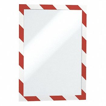 DURABLE Sign Holder 8-1/2 x 11 PVC PK2, 487V65