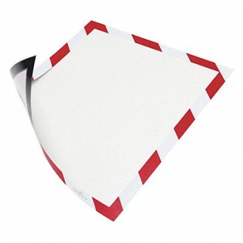 DURABLE Sign Holder 8-1/2 x 11 PVC PK2, 487V68