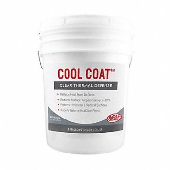 RAINGUARD Thermal Barrier Clear 5 gal Bucket, 488A33