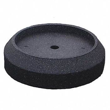 ZING Sign Base Weight Black Rubber 10 in H, 488D04