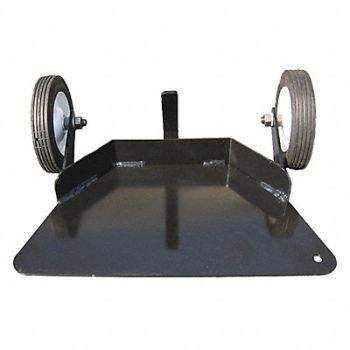 ZING Sign Base Mover Black Steel 10 in H, 488D05