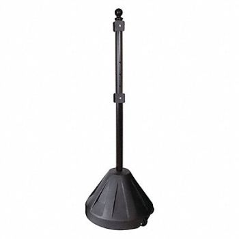 ZING Sign Base w/Post 4 ft Post L, 488D07