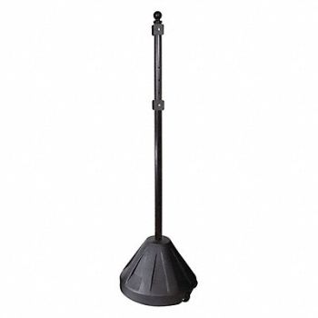 ZING Sign Base w/Post 5 ft Post L, 488D09