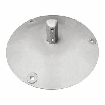 LYLE Sign Base Silver Aluminum, 488F10