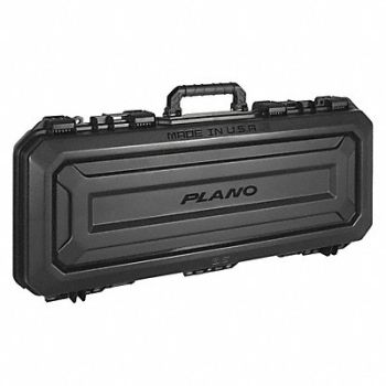 PLANO MOLDING Gun Case Single Black 38 L 17 W, 488F15