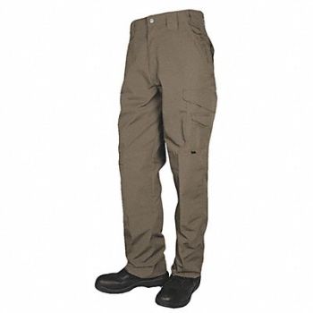 TRU-SPEC Tactical Pants 44 Size Earth 10 Pockets, 488H85