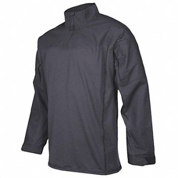 TRU-SPEC Responder Shirt 3XL Sz Black Long Sleeve, 488N85