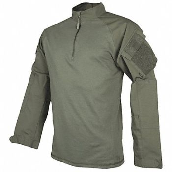 TRU-SPEC Combat Shirt XL Size Ranger Green, 488P10