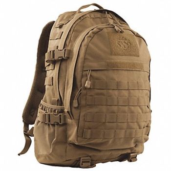 TRU-SPEC Backpack Coyote Holds 2196 cu in, 488P60