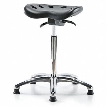 GRAINGER APPROVED ESD Pneumatic Stool 300 lb wt. Cap., 488U95