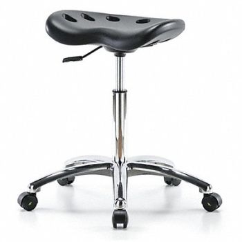GRAINGER APPROVED ESD Pneumatic Stool 300 lb wt. Cap., 488U98