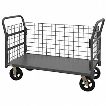 DURHAM MFG Wire Cart 24 Shelf Width 48 Shelf L, 488V42
