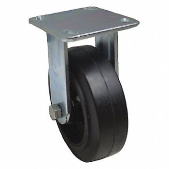 GRAINGER APPROVED NSF-Listed Plate Caster Rigid 600 lb., 488Z91