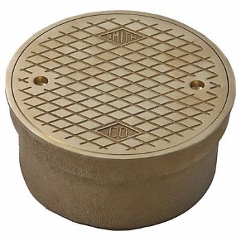 JAY R. SMITH MFG. CO Floor Cleanout Inside Caulk, 45DT60