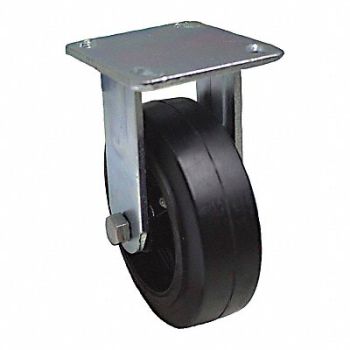 GRAINGER APPROVED NSF-Listed Plate Caster Rigid 550 lb., 489A17