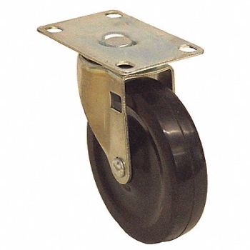 GRAINGER APPROVED Standard Plate Caster Swivel 130 lb., 489A56