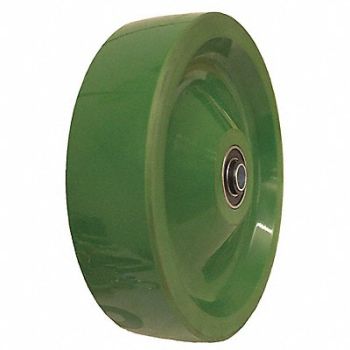 GRAINGER APPROVED Solid PUR Wheel 8 1000 lb., 489A91