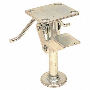 GRAINGER APPROVED General Purpose Floor Lock Steel, 490U89