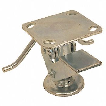 GRAINGER APPROVED General Purpose Floor Lock Steel, 490U88