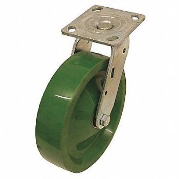 GRAINGER APPROVED Standard Plate Caster Swivel 1000 lb., 489C19