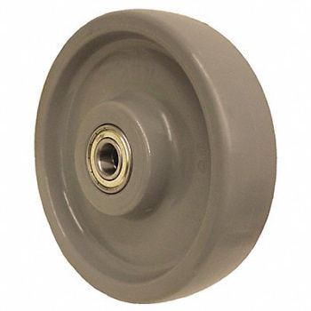 GRAINGER APPROVED Ergonomic Nylon Tread Wheel 7-7/8, 489C50