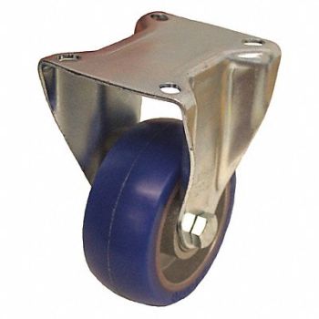 GRAINGER APPROVED Standard Plate Caster Rigid 770 lb., 489C60