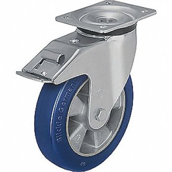 GRAINGER APPROVED Standard Plate Caster Swivel 770 lb., 489C59