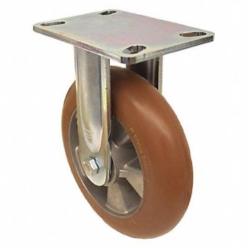 GRAINGER APPROVED Standard Plate Caster Rigid 1750 lb., 489C69