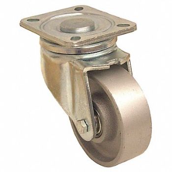 GRAINGER APPROVED Standard Plate Caster Swivel 880 lb., 489D07