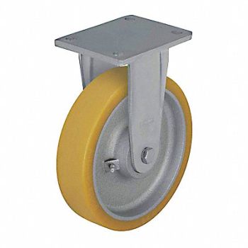 GRAINGER APPROVED Standard Plate Caster Rigid 2425 lb., 489D15