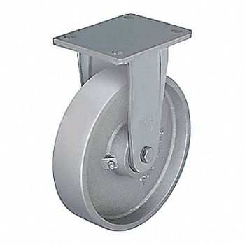 GRAINGER APPROVED Standard Plate Caster Rigid 2425 lb., 489D16