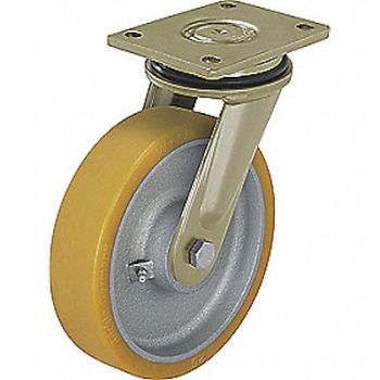 GRAINGER APPROVED Standard Plate Caster Swivel 3950 lb., 489D18