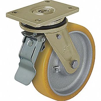 GRAINGER APPROVED Standard Plate Caster Swivel 3950 lb., 489D19