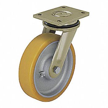 GRAINGER APPROVED Standard Plate Caster Swivel 3525 lb., 489D21