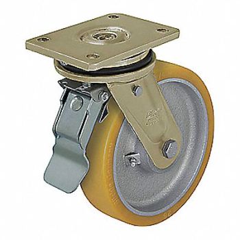 GRAINGER APPROVED Standard Plate Caster Swivel 3525 lb., 489D22