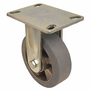 GRAINGER APPROVED Standard Plate Caster Rigid 880 lb., 489D31